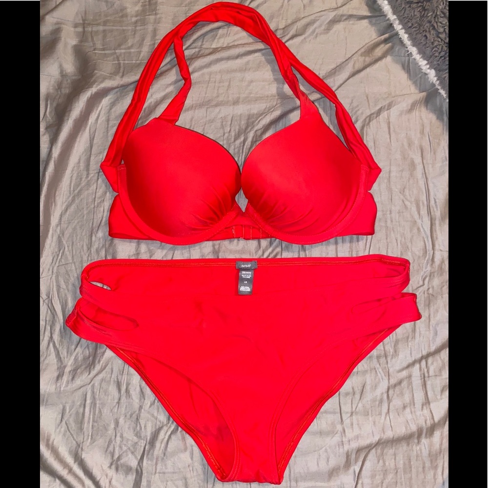 Aerie Red Swim